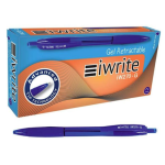 Iwrite Gel Retractable Pen - Blue